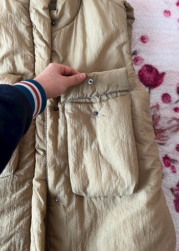 Bej Düğmeli LCW yelek - Görsel 3