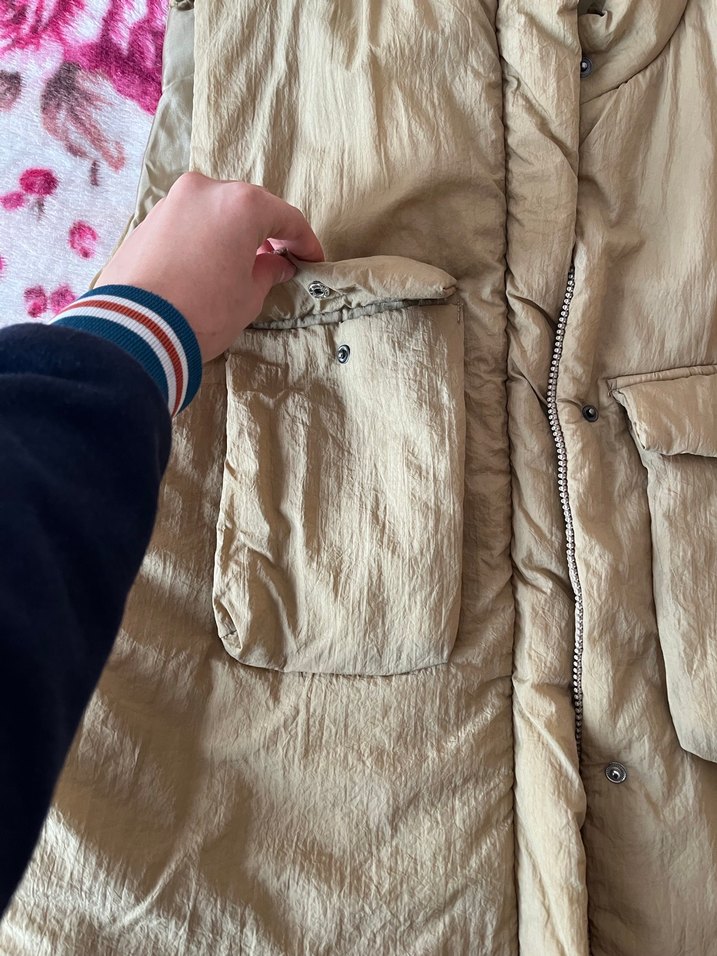 Bej Düğmeli LCW yelek - Görsel 4