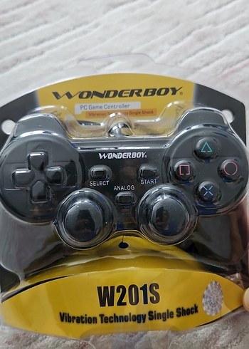 Wonderboy W201S Titreşimli PC Oyun Kolu