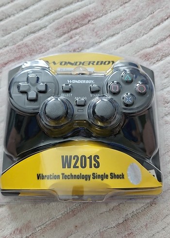Diğer Wonderboy W201S Titreşimli PC Oyun Kolu