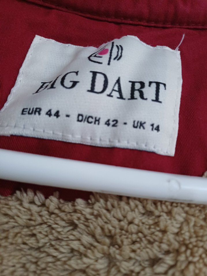 Bordo Kürklü Kadın Kışlık Mont - Görsel 3