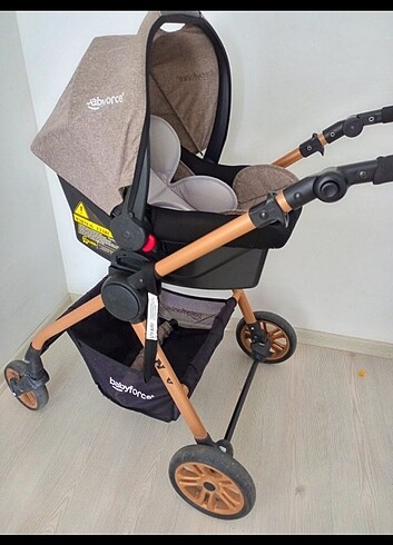 Diğer Beden camel Renk Travel bebek arabası