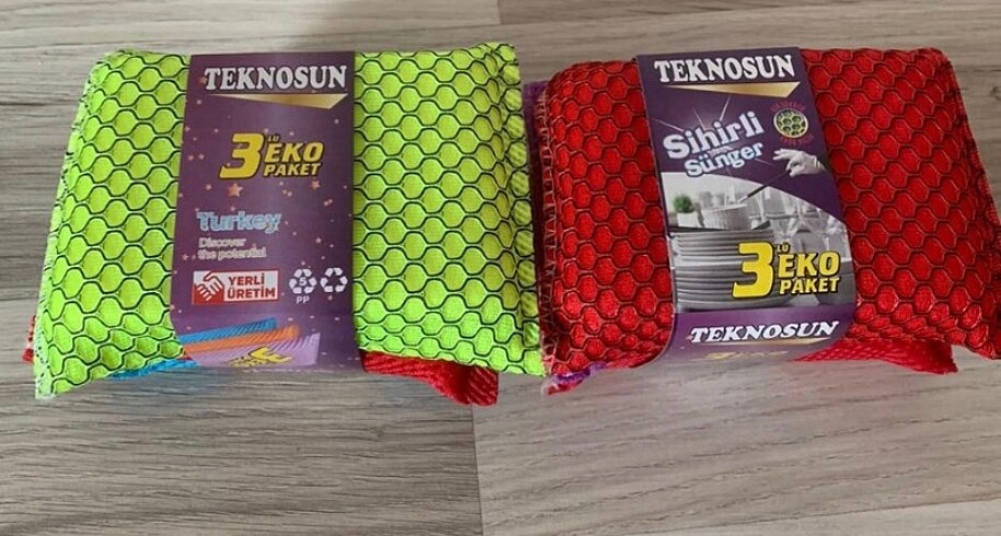 6 lı sihirli sünger