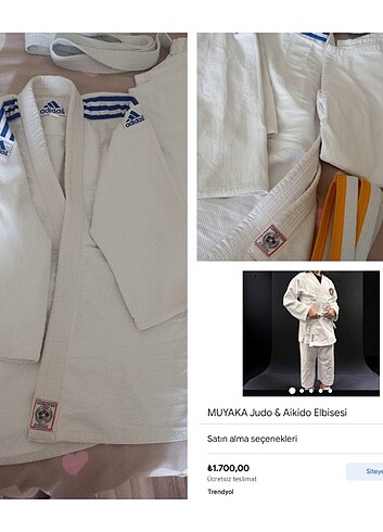 10 Yaş Beden beyaz Renk Judo kıyafeti