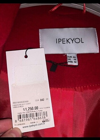 xl Beden Ipekyol kaban 