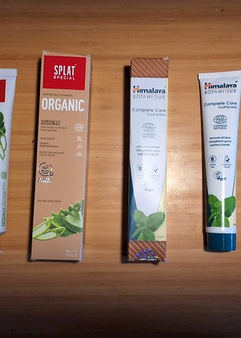 Organik ve Bitkisel İçerikli Diş Macunları