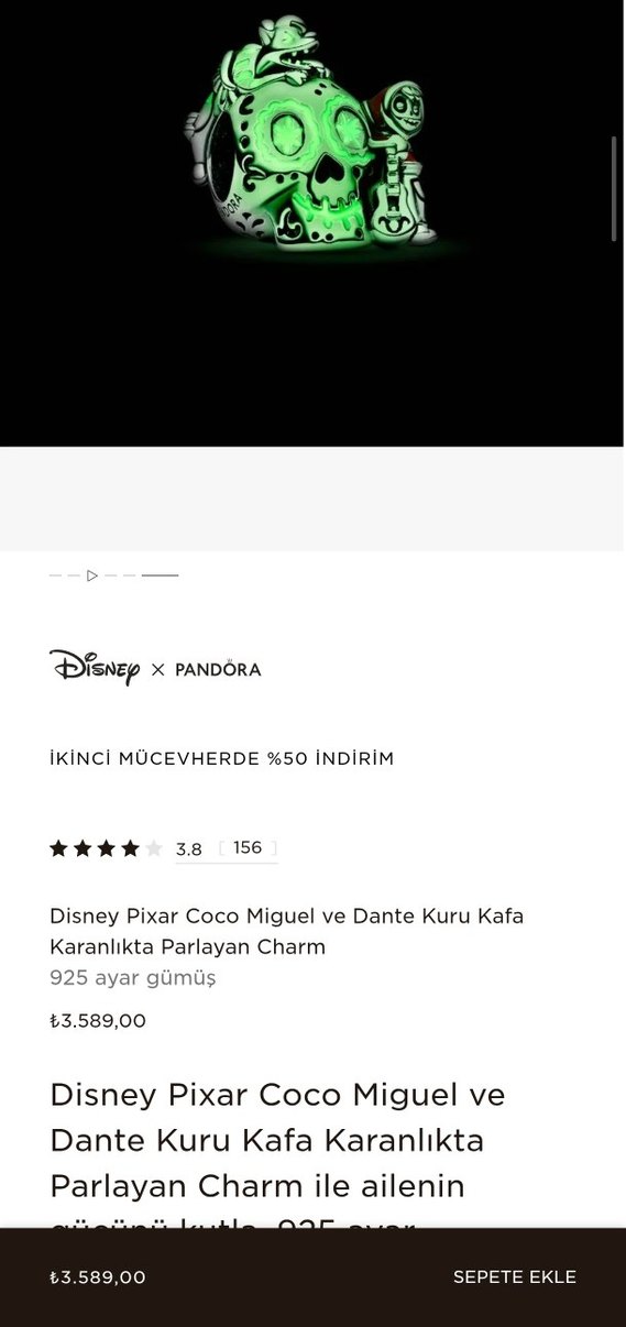 ORİJİNAL PANDORA COCO CHARM - Görsel 3