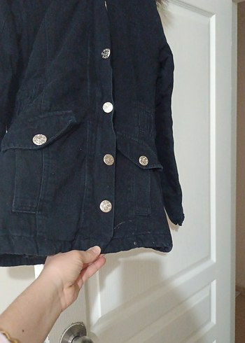 siyah mont - Görsel 4