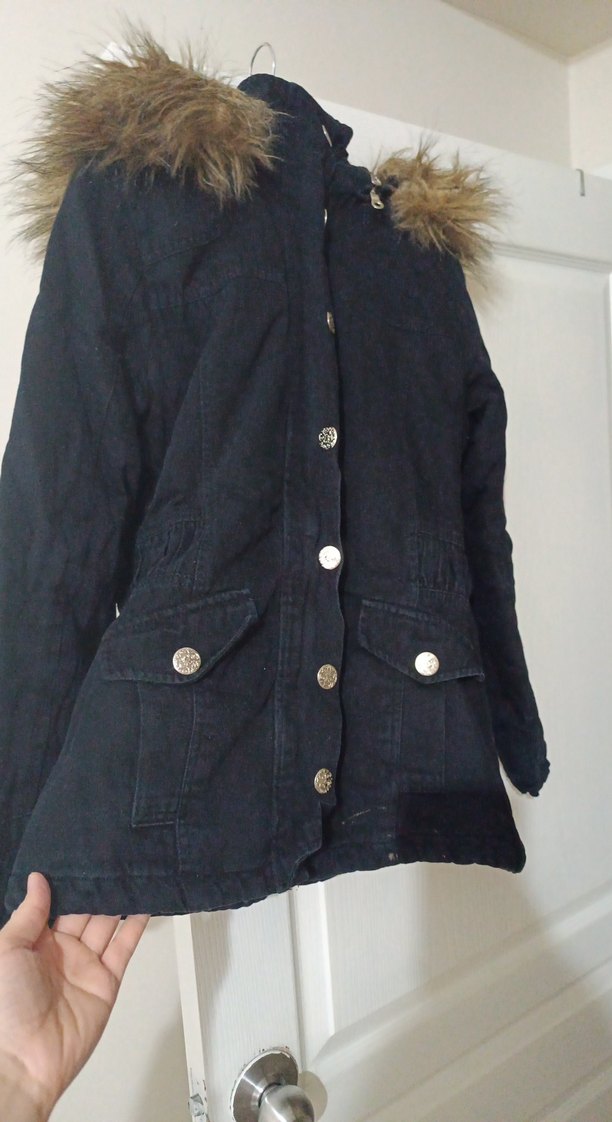 siyah mont - Görsel 3