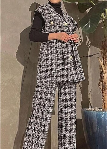 Yelek pantolon takım 