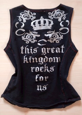 Killstar Baskili Gothic Grunge Emo Laced Bluz