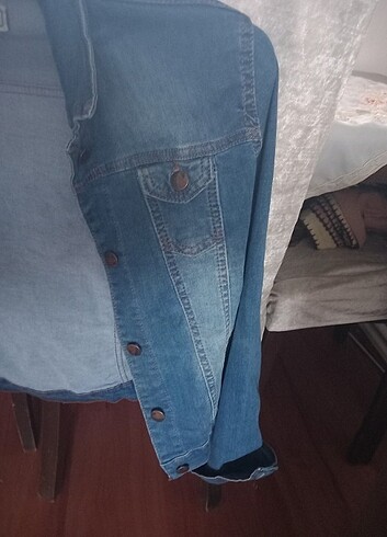 m Beden mavi Renk Kot ceket m denim