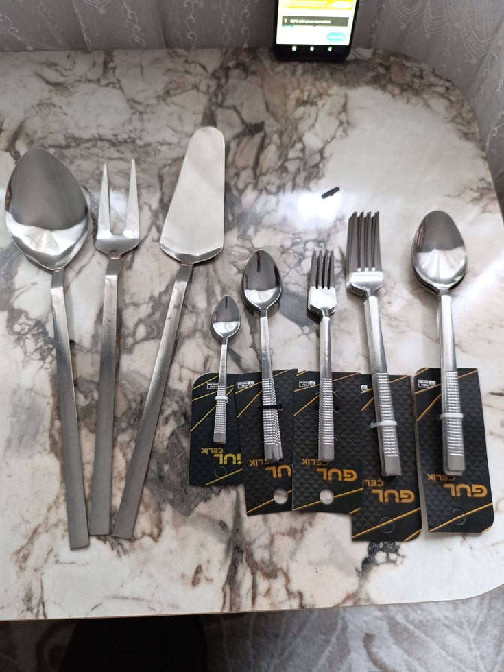 33 parça 6 kişilik kaşık çatal seti mutfak seti - Görsel 4