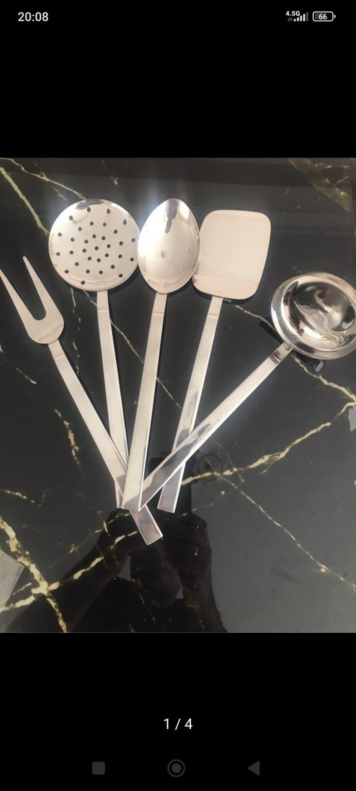 Lüks kalın 5 Parça Mutfak Servis Seti - Görsel 2