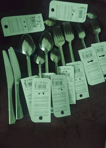 Çelik 36 Parça Çatal Kaşık Bıçak Seti 6 kişilik - Görsel 2