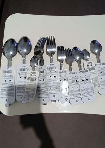 30 Parça 6 Kişilik Paslanmaz Çatal Kaşık Seti - Görsel 3