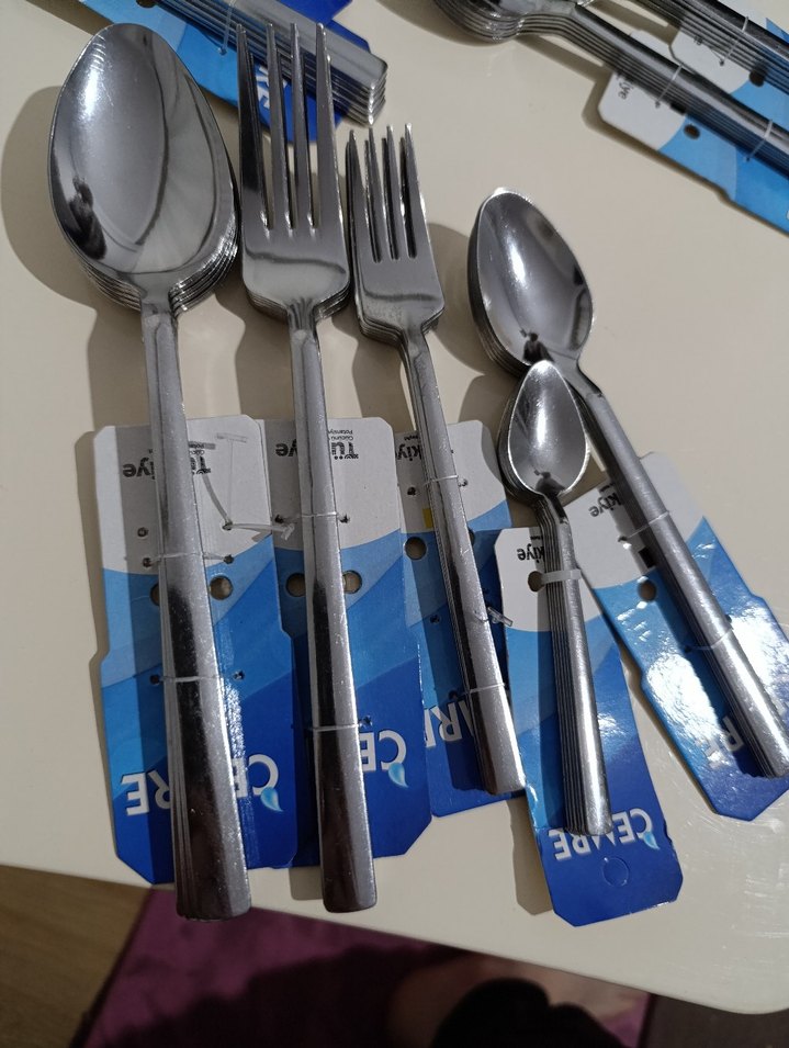 30 Parça 6 Kişilik Paslanmaz Çatal Kaşık Seti - Görsel 2