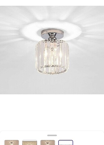 Luna Lighting Luxury Kristal Plafonyer Avize,