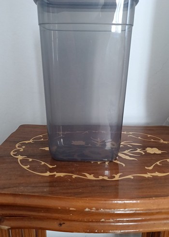 Beden gri Renk 1 adet 3250 ml erzak saklama kabı müthiş
