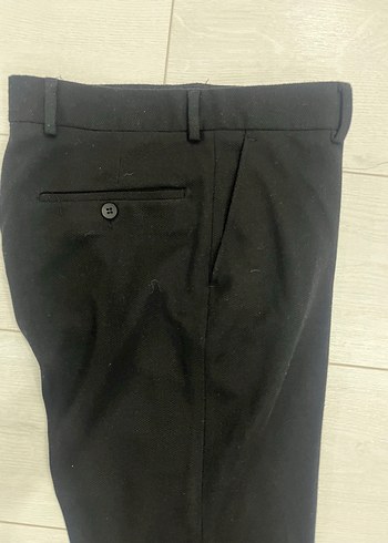 Erkek Siyah Kumaş Pantolon - Görsel 2