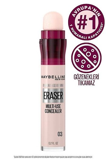 Maybelline New York Kapatıcı - Instant Age Eraser Concealer 03