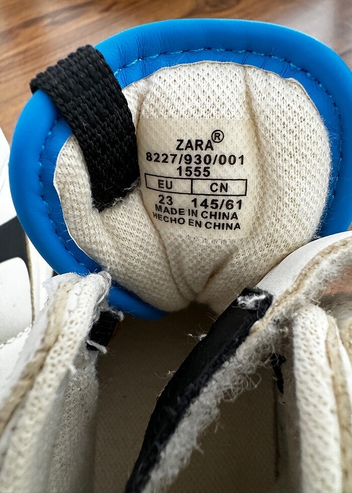 Zara erkek çocuk spor ayakkabı 23 numara - Görsel 2