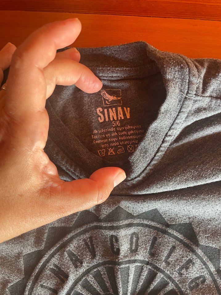 Sınav koleji tshirt - Görsel 2