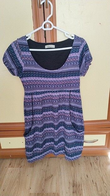 Vintage desen M beden Collezione marka elbise 