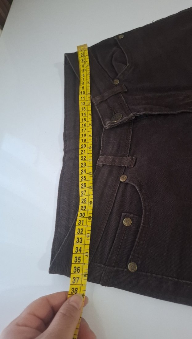 Kahverengi Normal Boy Kot Pantolon - Görsel 3