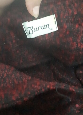 xl Beden bordo Renk Sefa merve urunu cok guzel kece keten tarzinda pardesü giymedigi