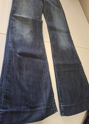 Mavi Jeans S.m. bedenli Mavi marka geniş paca kot pantolon hic kullanılmadı