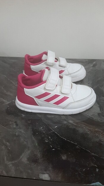 27 Beden beyaz Renk Adidas Kız Çocuk Spor Ayakkabı 27