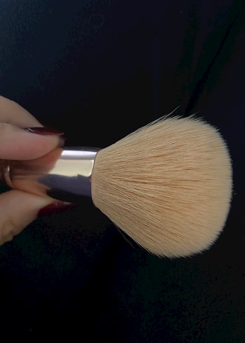 Bej PRO Makyaj Fırçası Pastel Saplı - Görsel 2