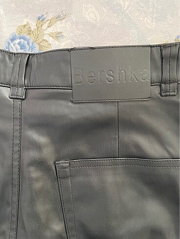 Bershka Bershka Deri pantolon