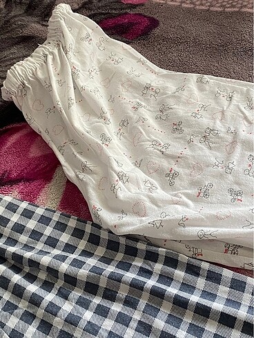 l Beden çeşitli Renk 3 lü pijama altı