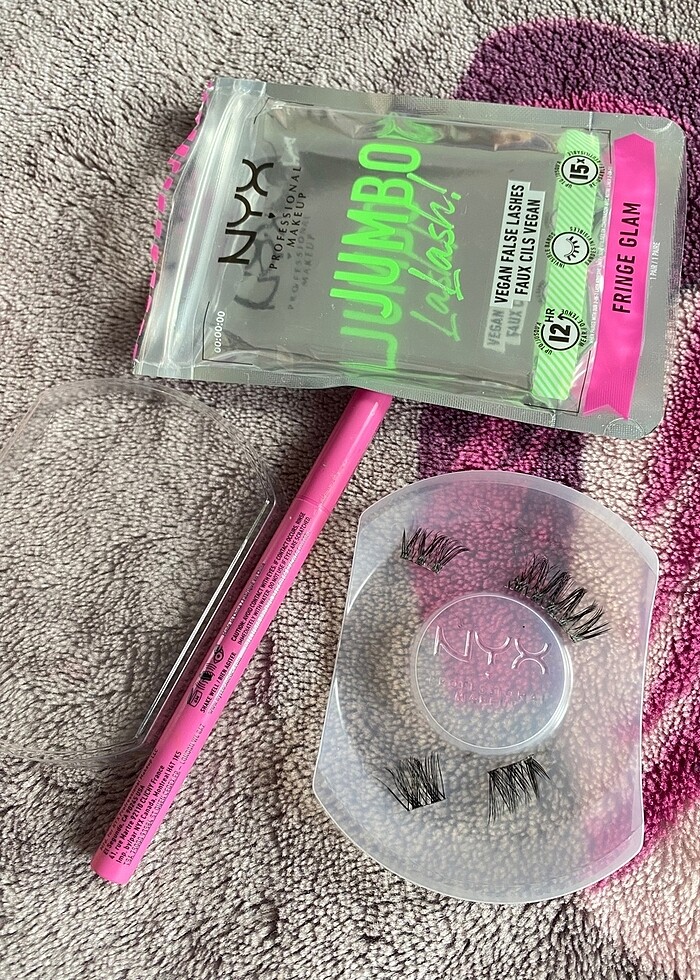 Nyx jumbo lash takma kirpik ve eyelinerı - Görsel 2