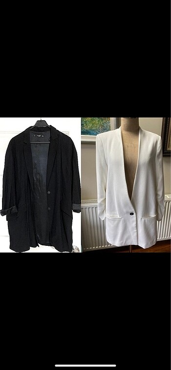 İki adet blazer ceket Mango
