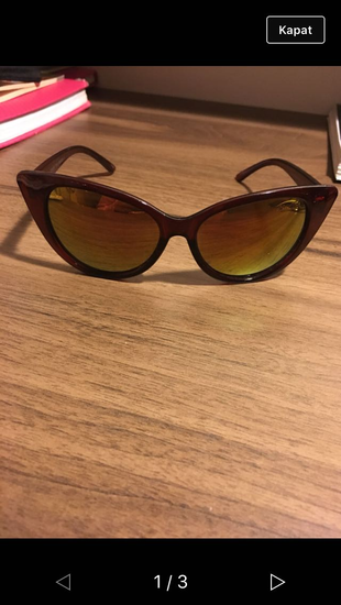 Diğer Aynalı cat eye gözlük 