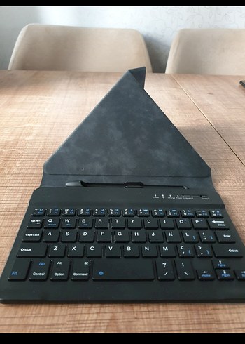 Bluetooth Tablet Klavye + Standlı Kılıf   - Görsel 3