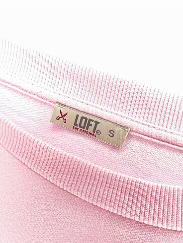 s Beden pembe Renk Loft Sweatshirt %70 İndirimli.