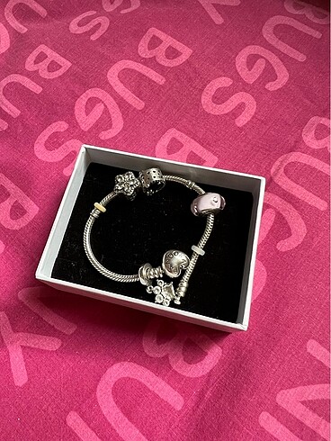Pandora Pandora kalp klips 17cm