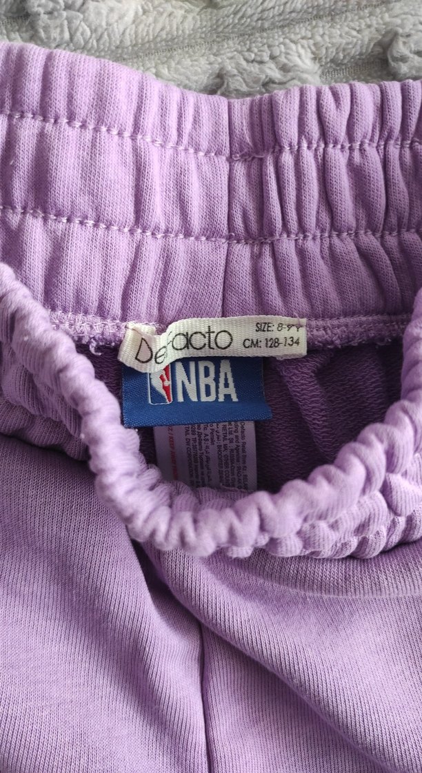 Lila Los Angeles Lakers Sweatshirt - Görsel 3