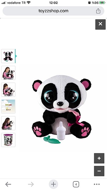 Diğer Yoyo Panda İnteraktif Peluş