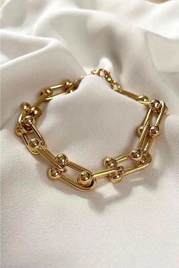 Beden GOLD BLANCA TİFFANY MODEL ZİNCİR BİLEKLİK