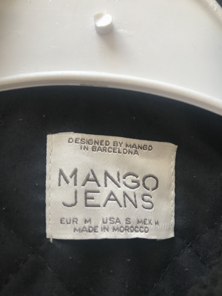 Mango Mango yakası kürklü kot ceket
