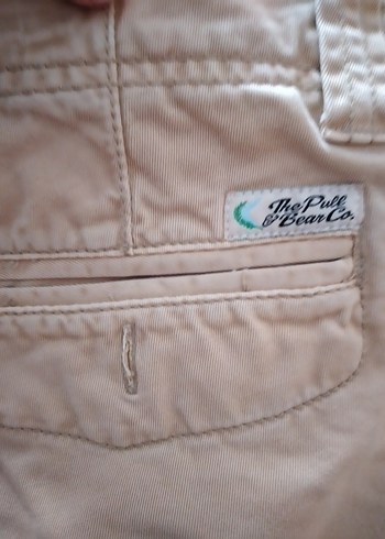 Bej Erkek Çocuk Keten Düğmeli Ceket - Görsel 3