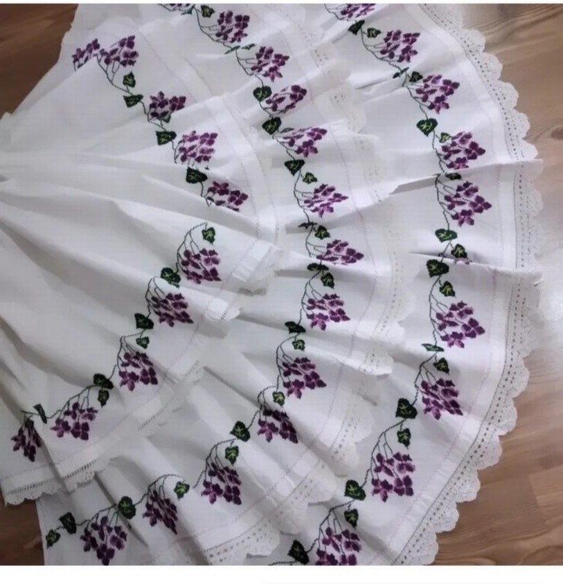 2 etek 1 uzun yastık tam tur sifir  . - Görsel 2