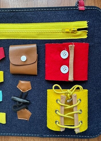 Beden Renk Montessori Etkinlik Tahtasi Kece