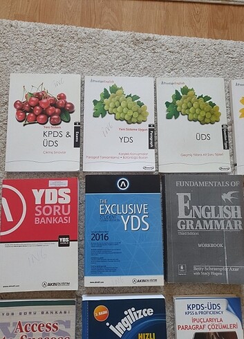 Beden Renk 9 Kitap YDS yökdil KPDS tıpdil LYS YKT