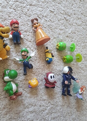 Beden Renk Super Mario-Luigi-Princess Daisy-Yoshi-Shy Guy